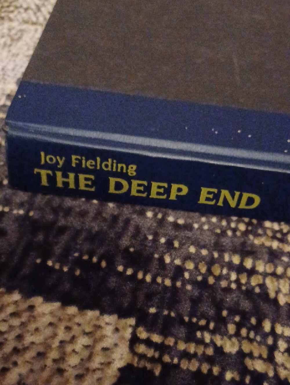 $4 Add-on "The Deep End" by Joy Fielding - Hardcover Without Book Jacket